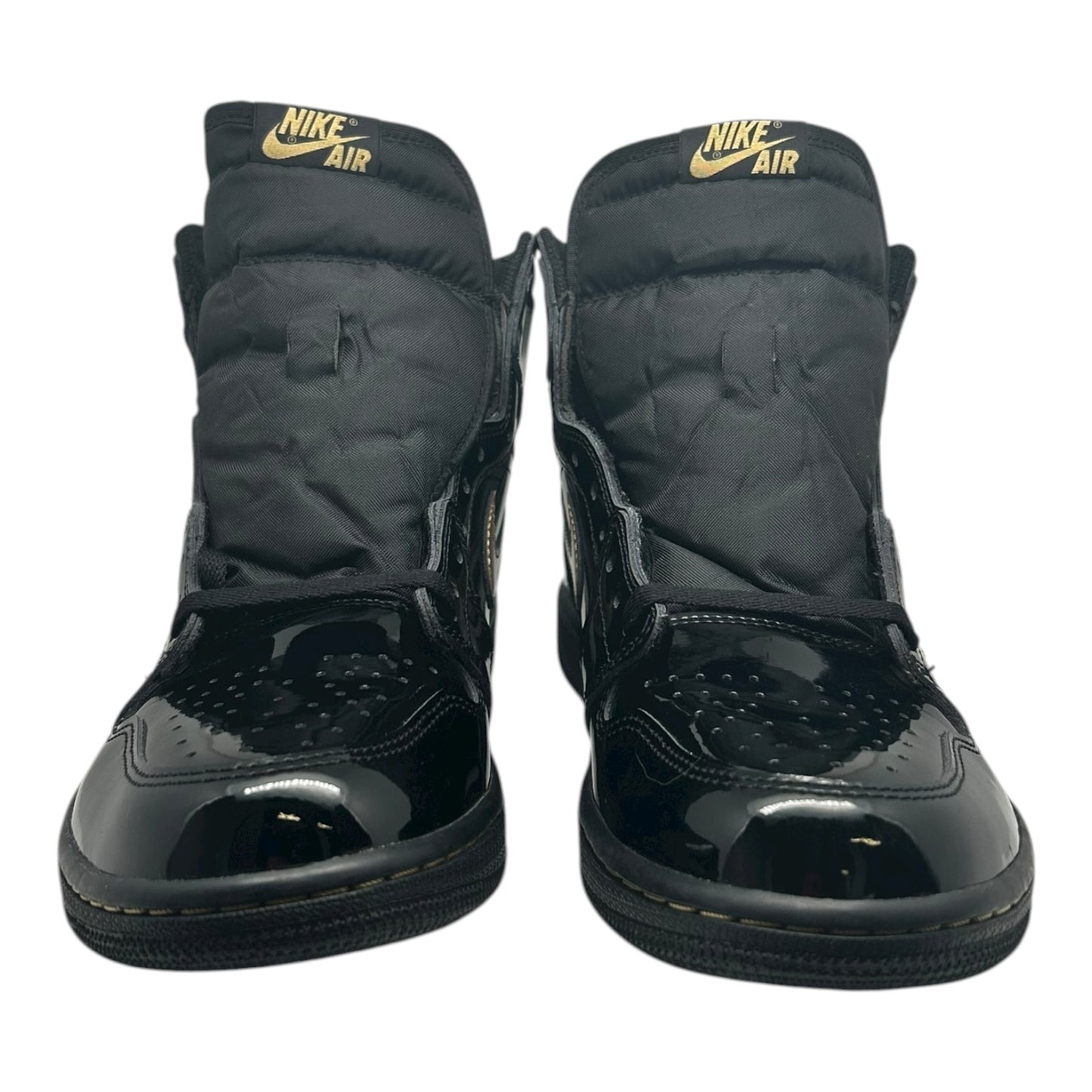 PREOWNED JORDAN 1 HIGH BLACK METALLIC GOLD
