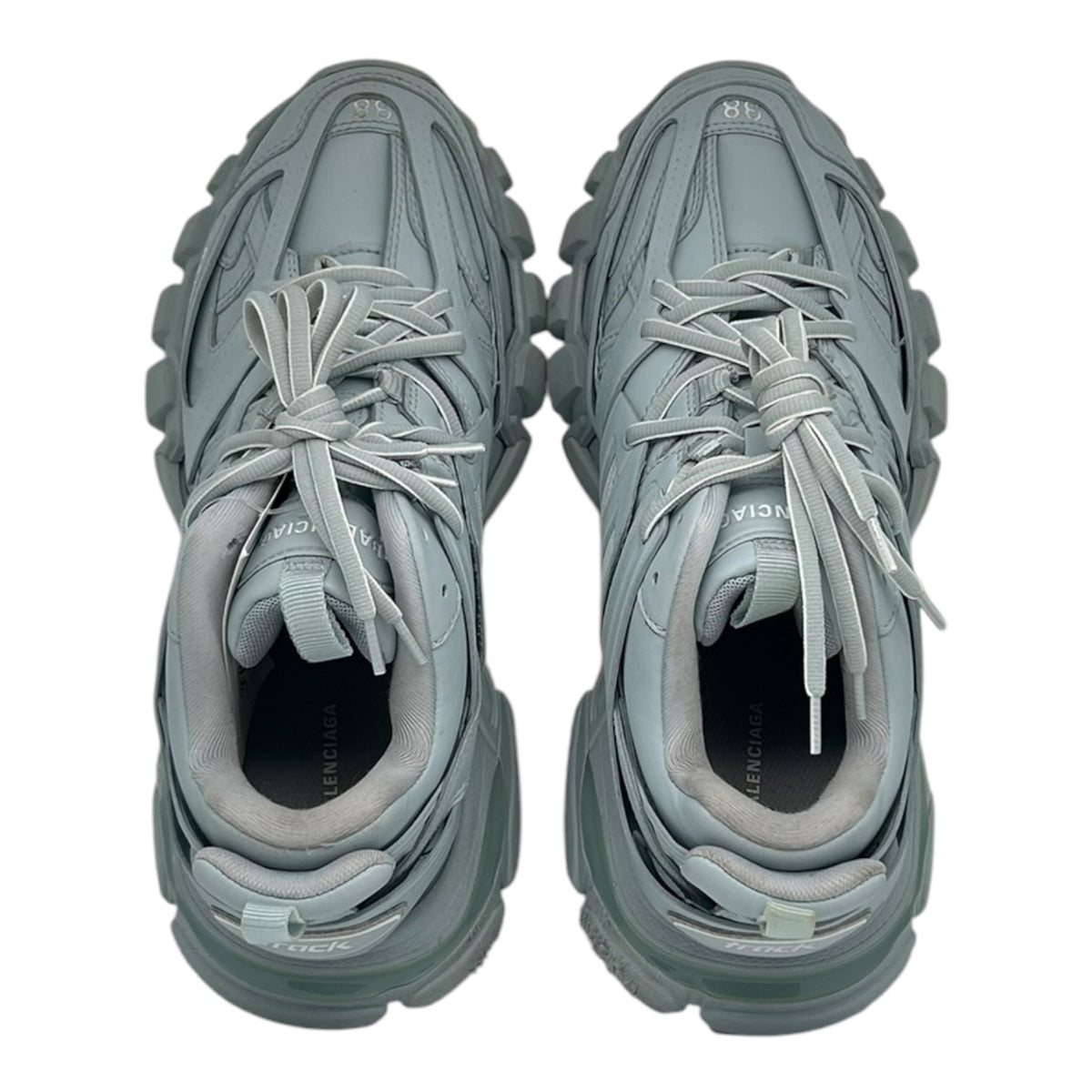 PREOWNED BALENCIAGA TRACK PALE BLUE