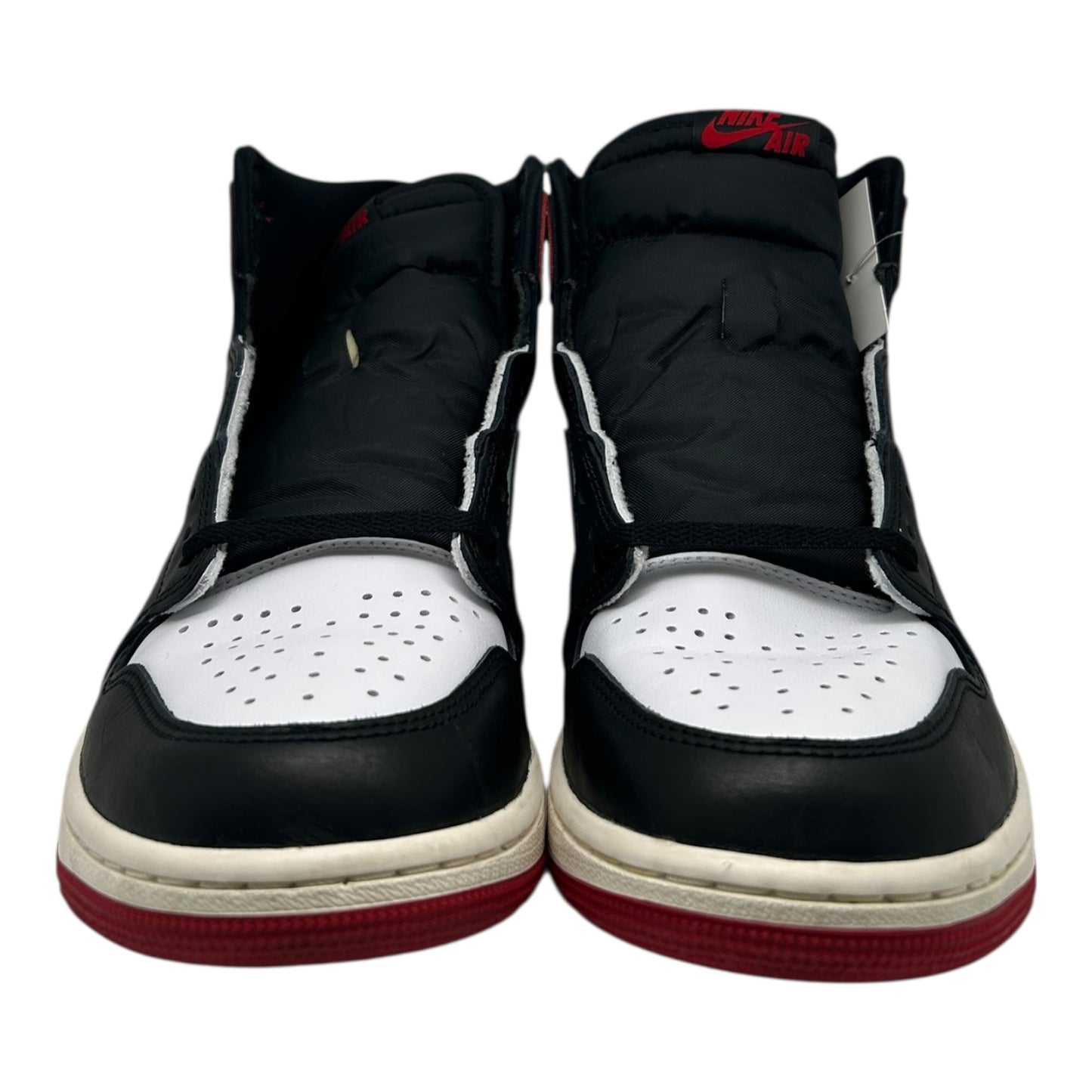 PREOWNED JORDAN 1 HIGH BLACK TOE