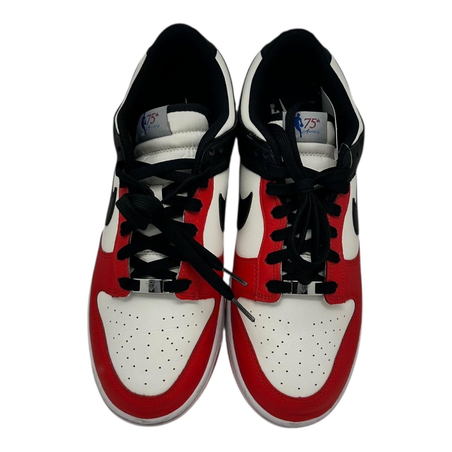PREOWNED NIKE DUNK LOW 75TH ANNIVERSARY CHICAGO SIZE 11