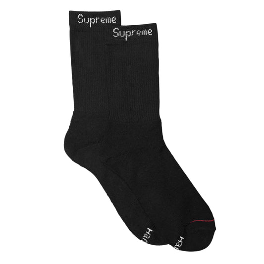 SUPREME SOCKS BLACK