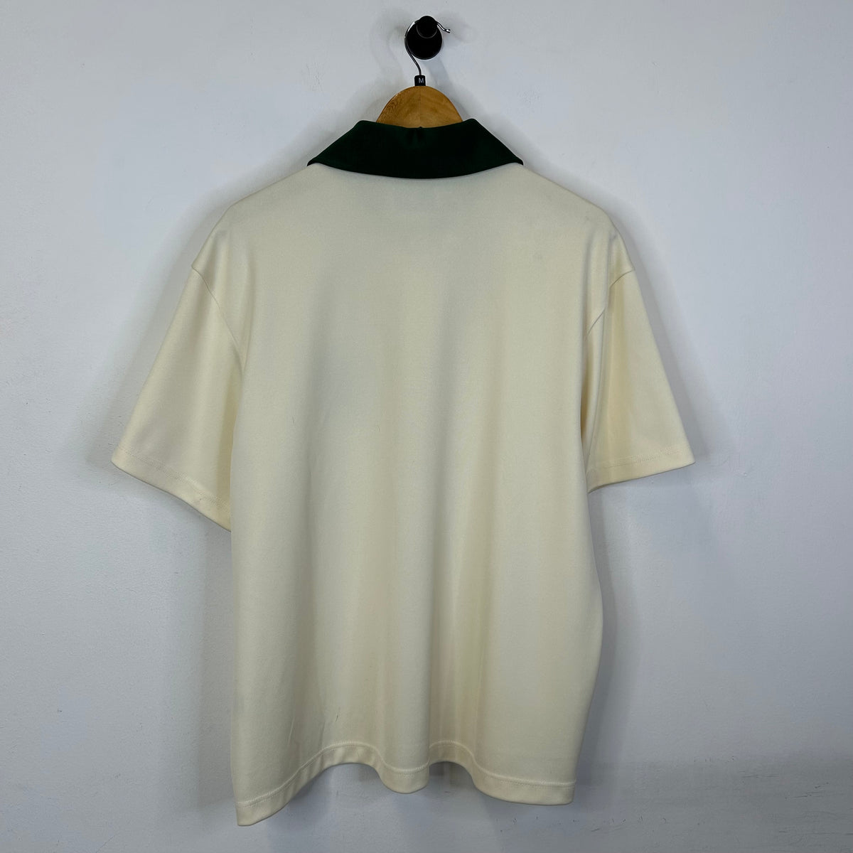 AIME LEON DORE X NEW BALANCE COLLARED CREAM TEE
