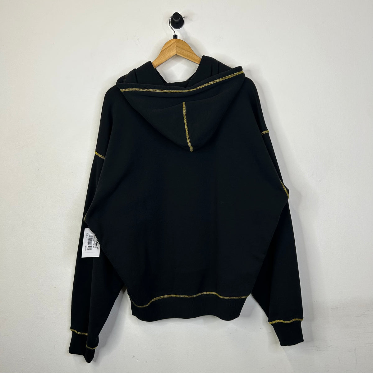CORTEIZ ALCATRAZ CONTRAST HOODIE BLACK/YELLOW