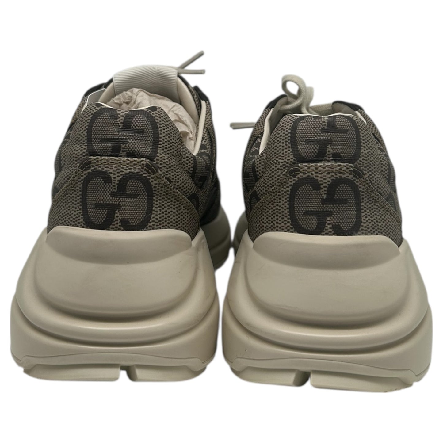 PREOWNED GUCCI RYTHON BEIGE 100 SIZE 5Y