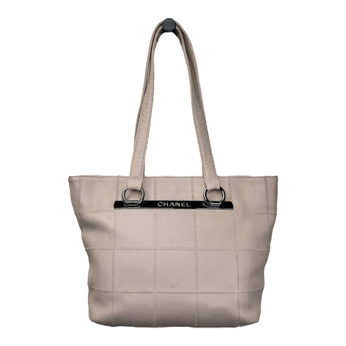 CHANEL SMALL LAX SQUARE STITCH TOTE BAG