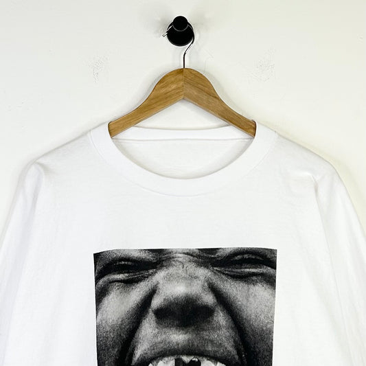YEEZY BULLY ALBUM COVER LONGSLEEVE T SHIRT WHITE