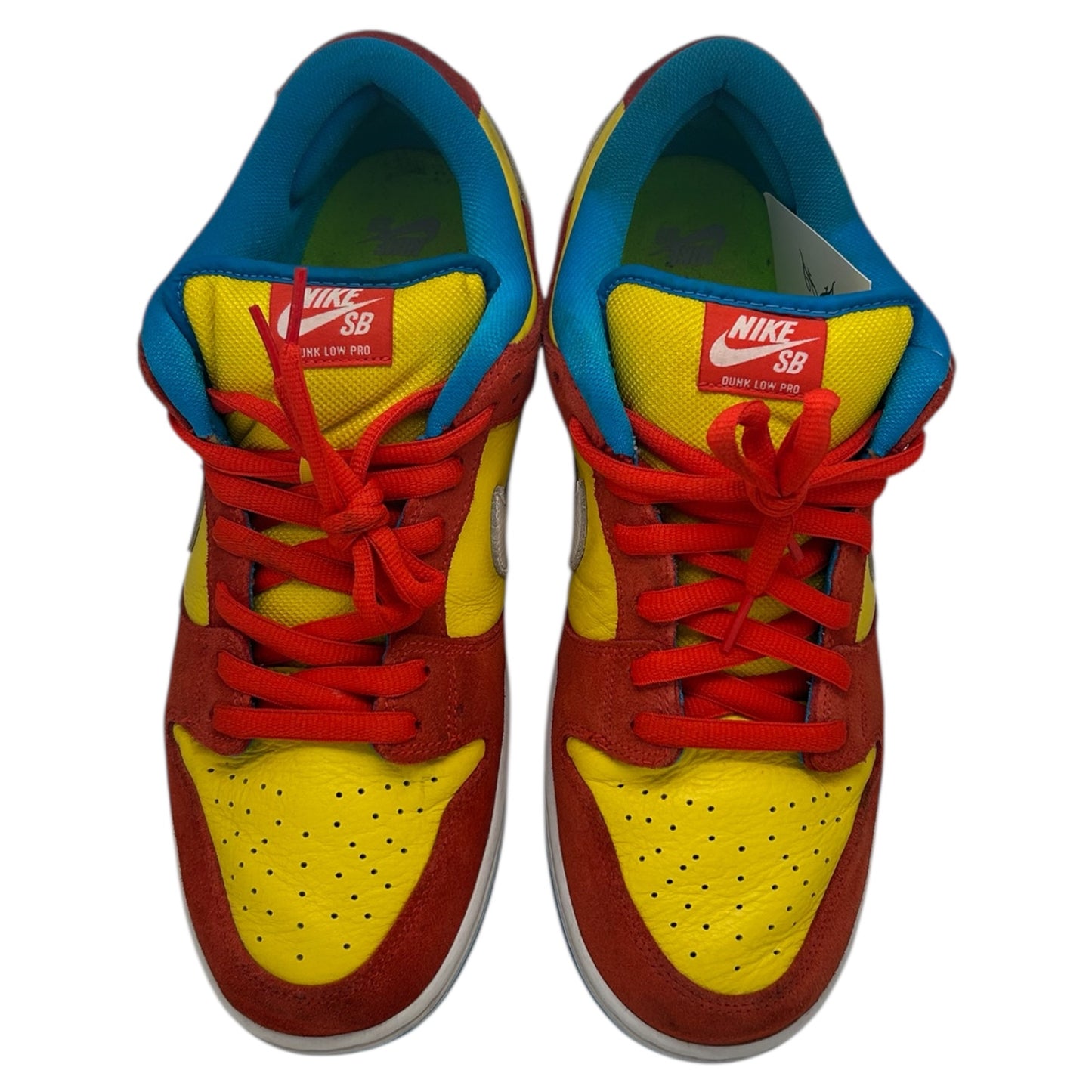 PREOWNED NIKE SB DUNK LOW BART SIMPSON SZ 13