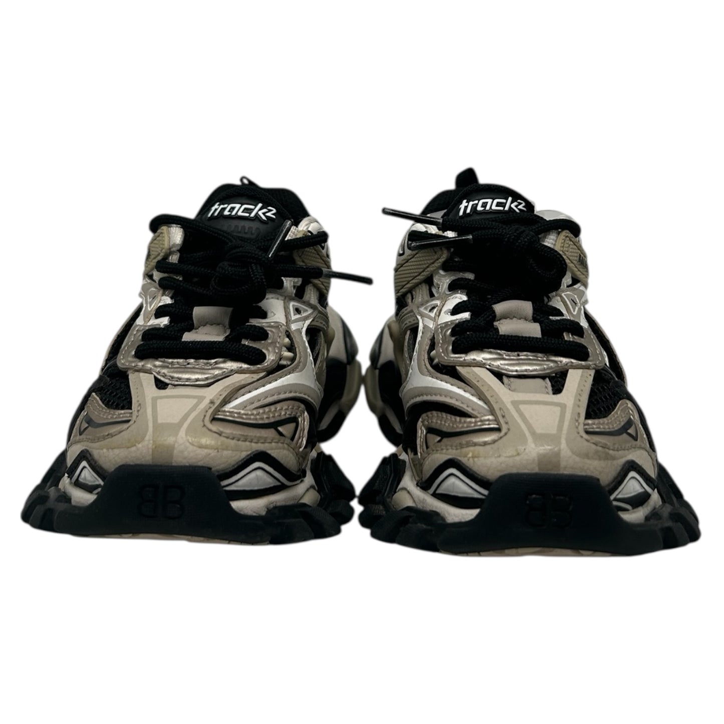 PREOWNED BALENCIAGA TRACK 2 BEIGE