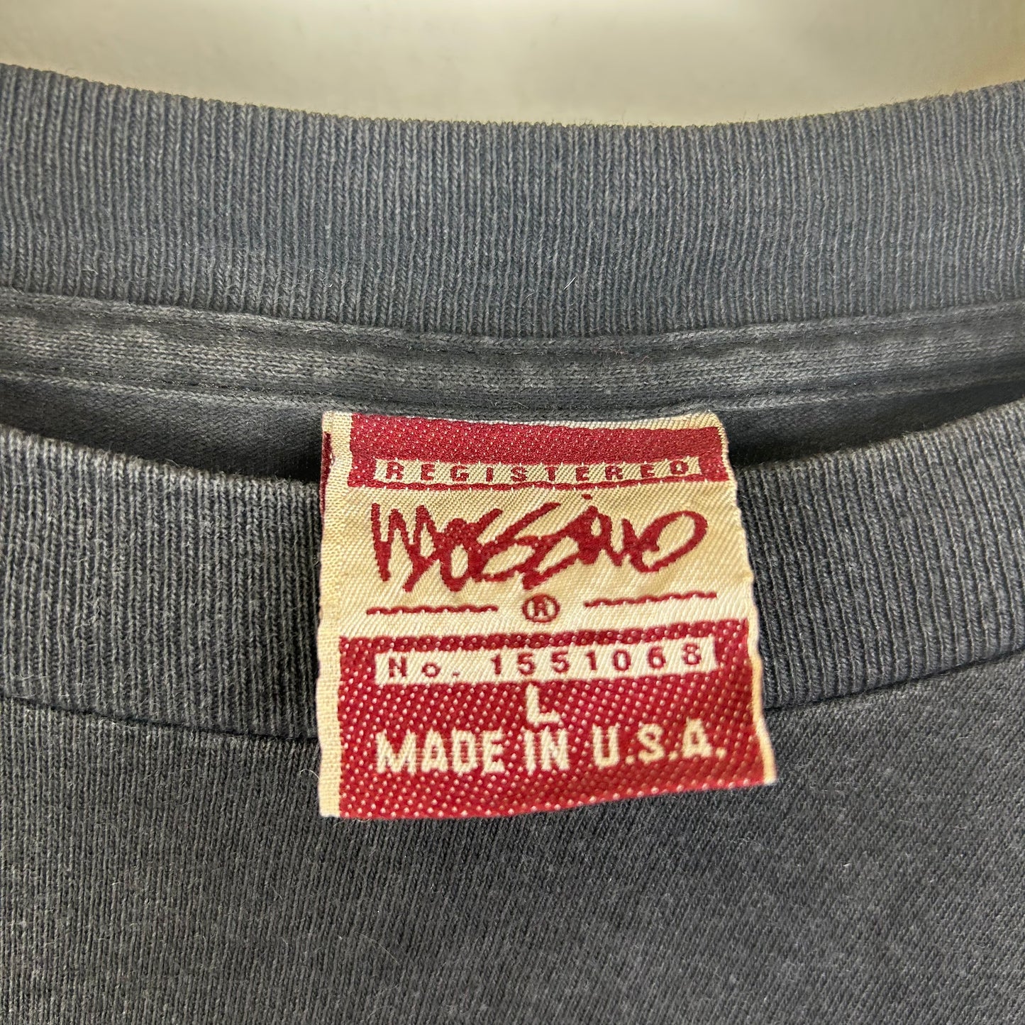 MOSSIMO EMBROIDERED LOGO LONG SLEEVE