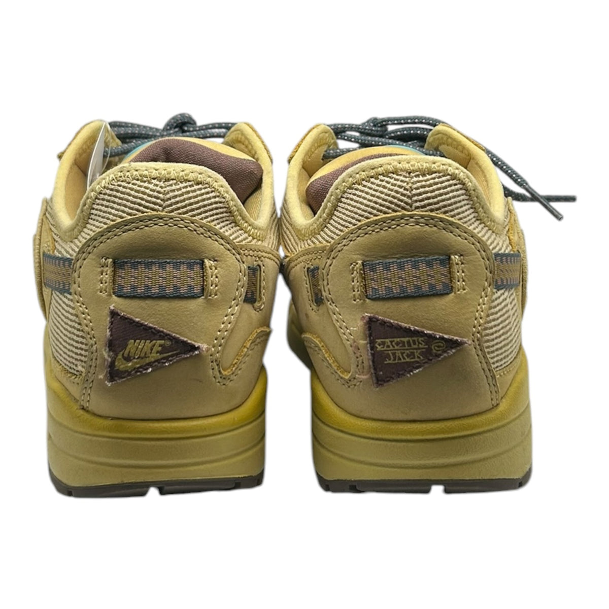PREOWNED NIKE AIR MAX 1 x TRAVIS SCOTT CACTUS JACK SATURN GOLD
