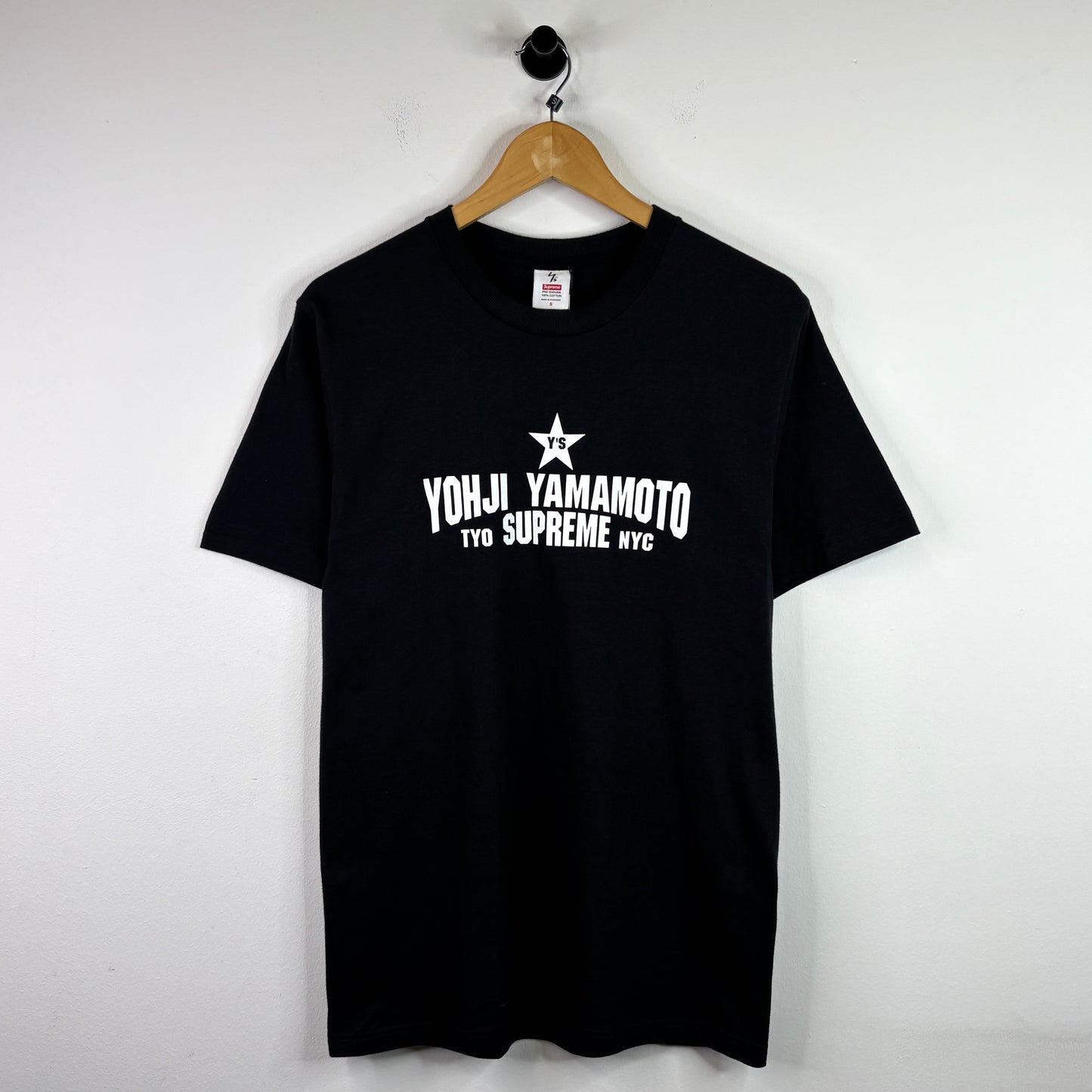 SUPREME YOHJI YAMAMOTO TEE BLACK