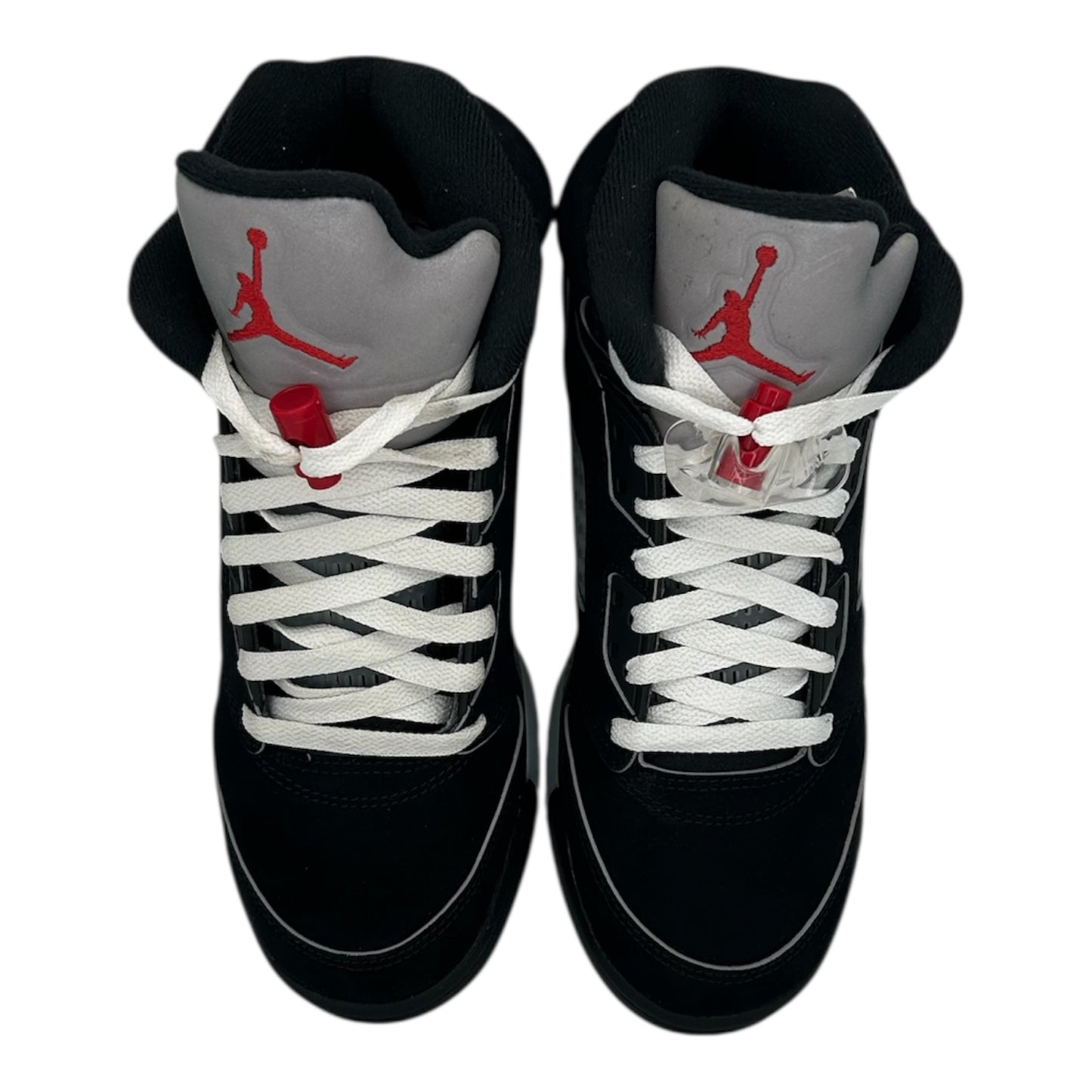 PREOWNED JORDAN 5 BLACK METALLIC REIMAGINED