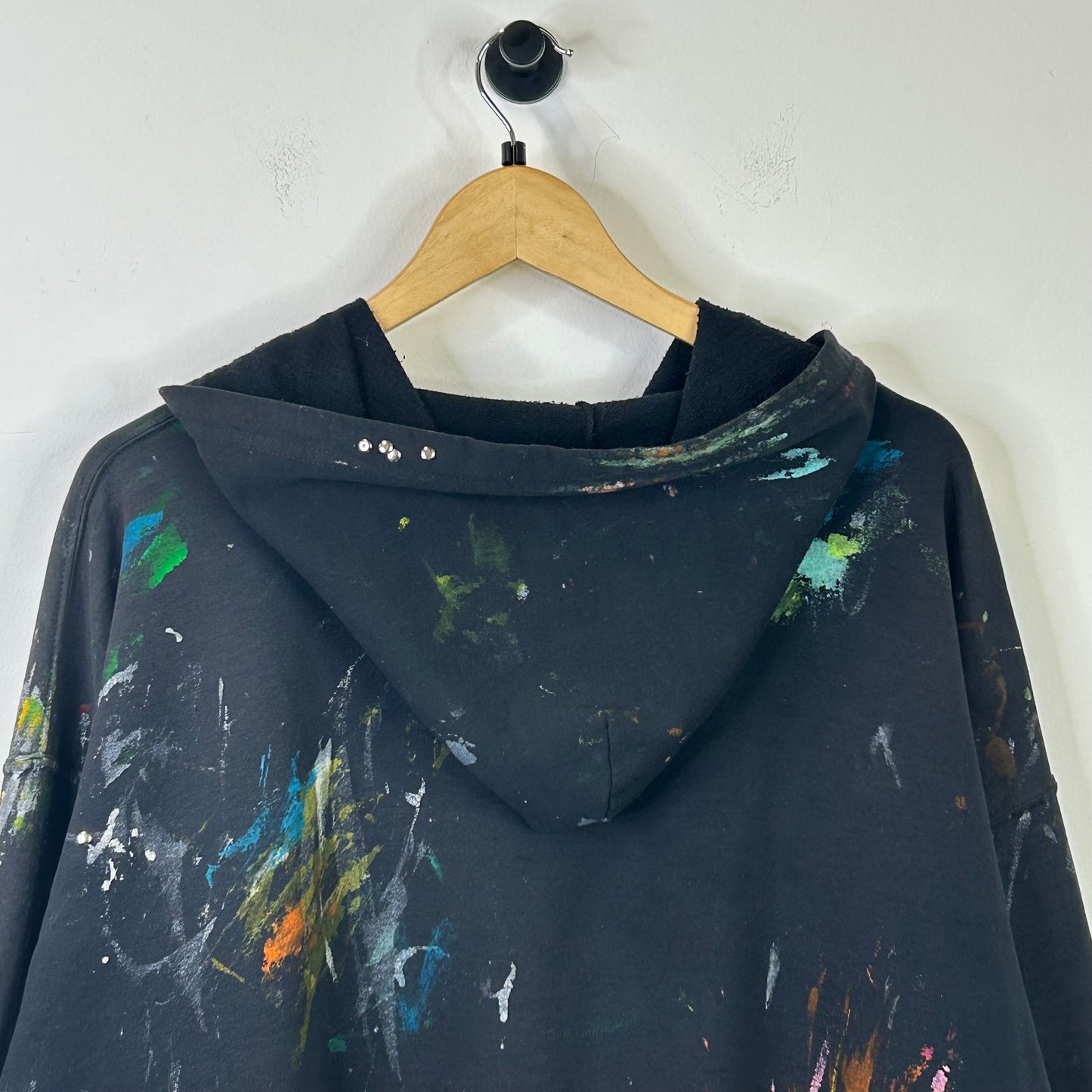 AUTO VALUE PAINT SPLATTER ZIP UP