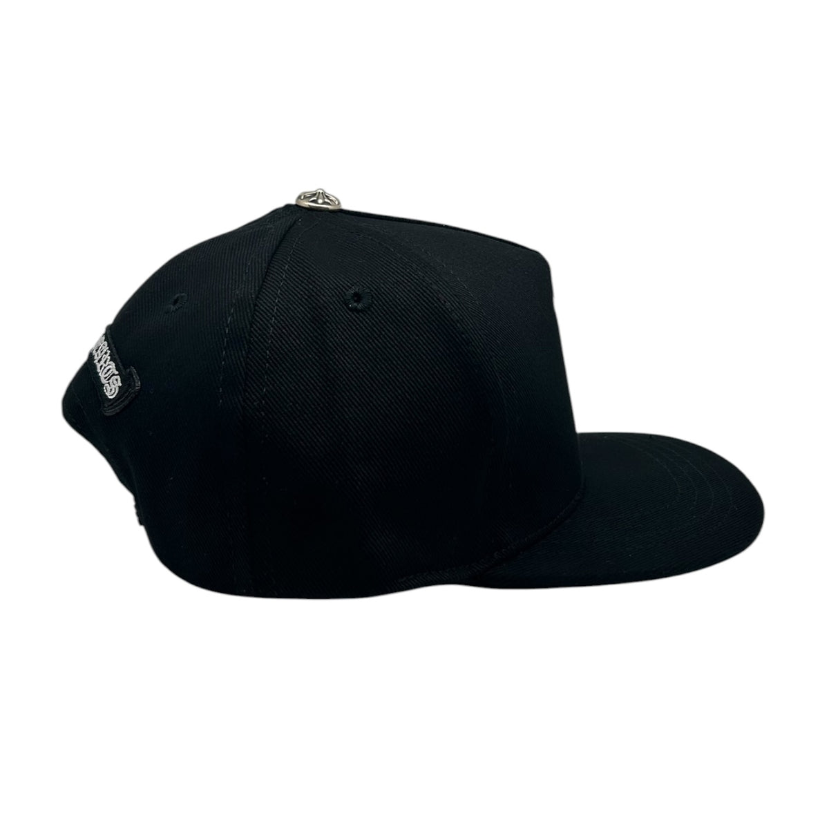 CHROME HEARTS DAGGER CREST BLACK AND WHITE HAT
