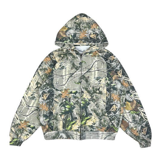 FLASHBACK CAMO LOGO HOODIE