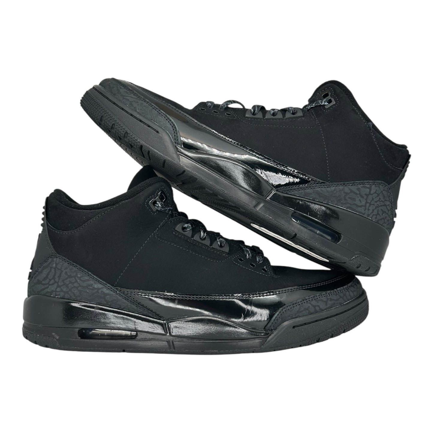 PREOWNED JORDAN 3 BLACK CAT
