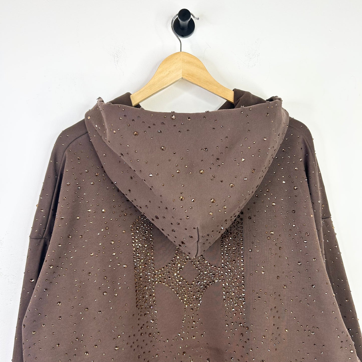 BIRTH OF ROYAL CHILD BROWN STARRY DIAMOND HOODIE
