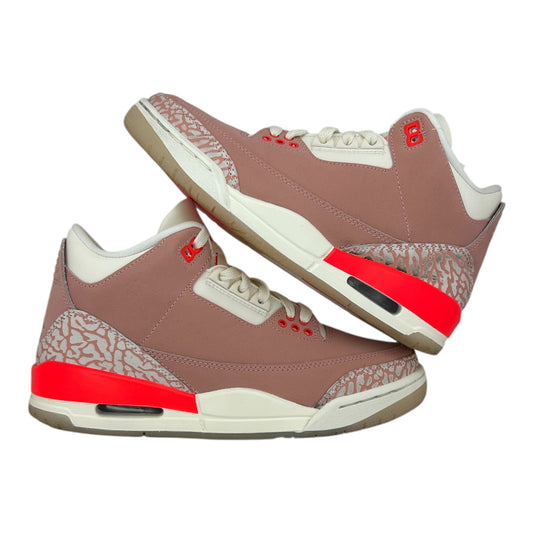 PREOWNED JORDAN 3 RUST PINK