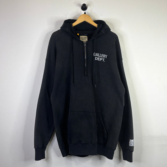GALLERY DEPT. CHEST LOGO QUARTER ZIP
