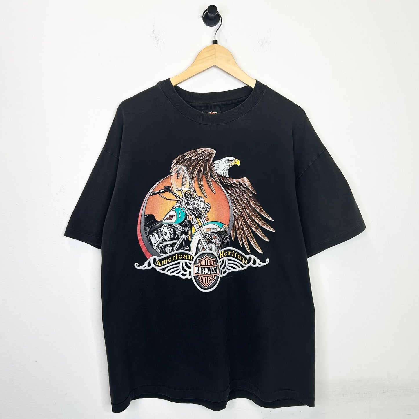 HARLEY DAVIDSON AMERICAN HERITAGE EAGLE BIKE TEE