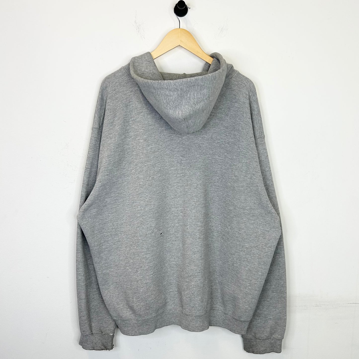 NIKE DISTRESSED GREY HOODIE