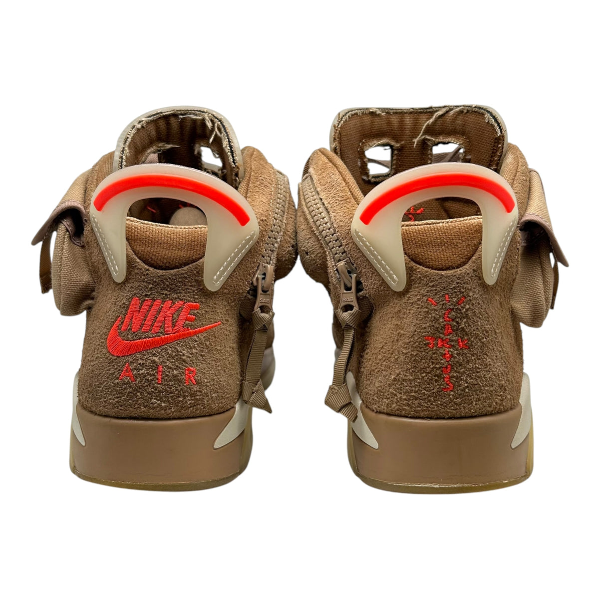 PREOWNED JORDAN 6 TRAVIS SCOTT BRITTISH KHAKI