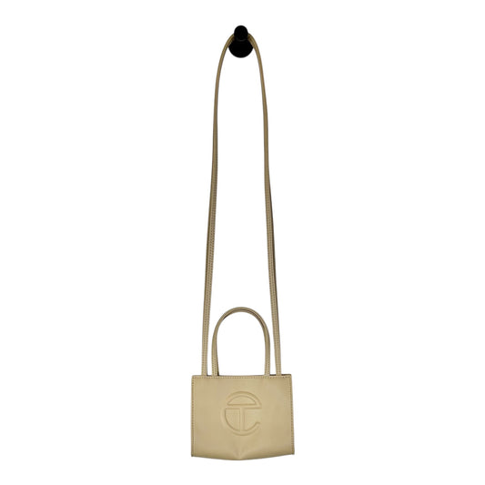 TELFAR SMALL CREAM SHOPPING BAG