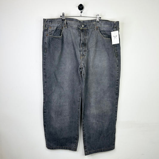 EVISU FADED BLACK DENIM