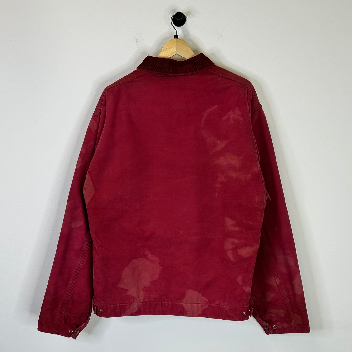 CARHARTT RED DISTRESSED DETROIT JACKET