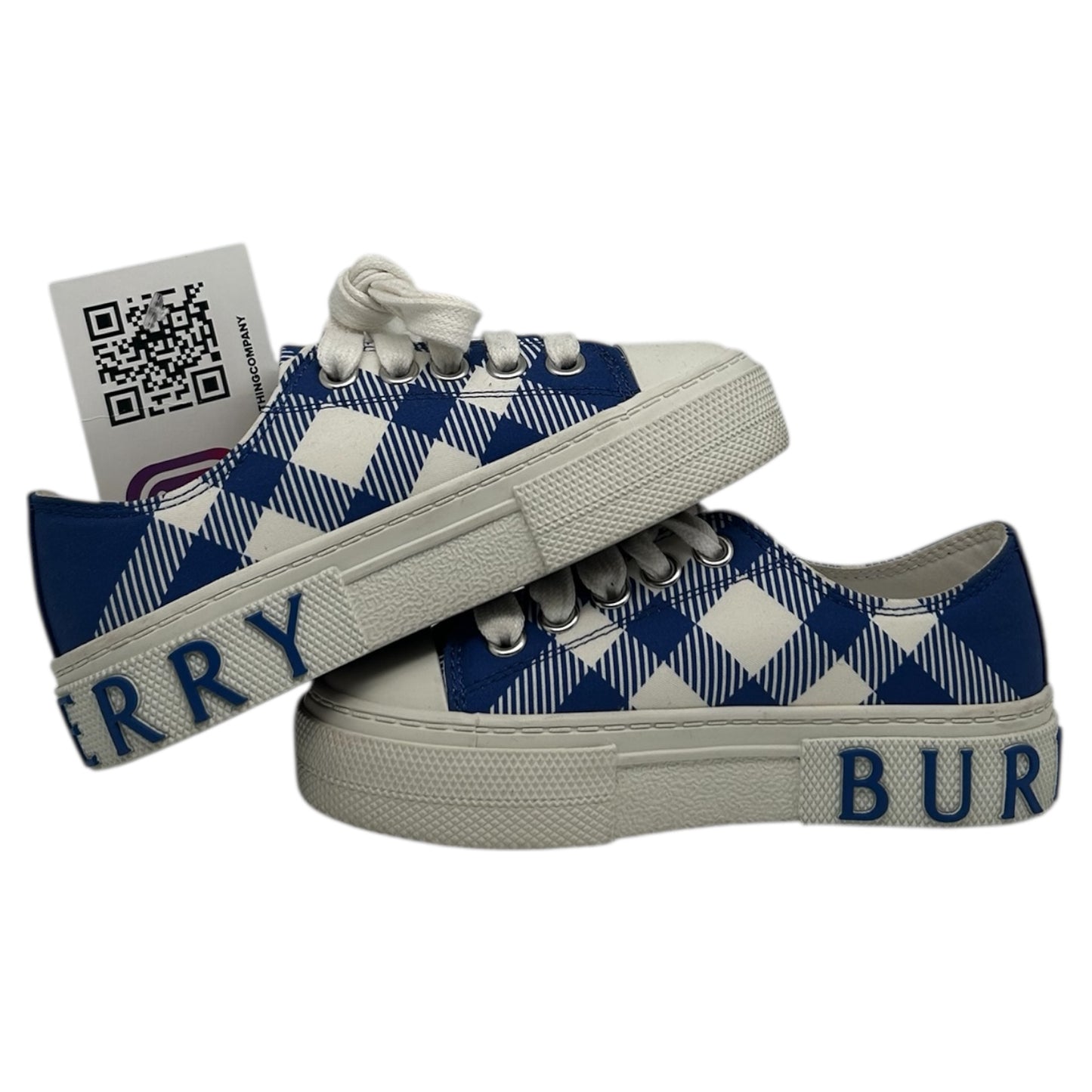 BURBERRY BLUE SNEAKERS