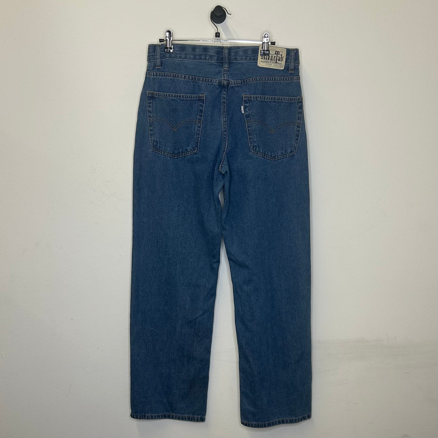 LEVI STRAIGHT LOOSE FIT SILVER TAB