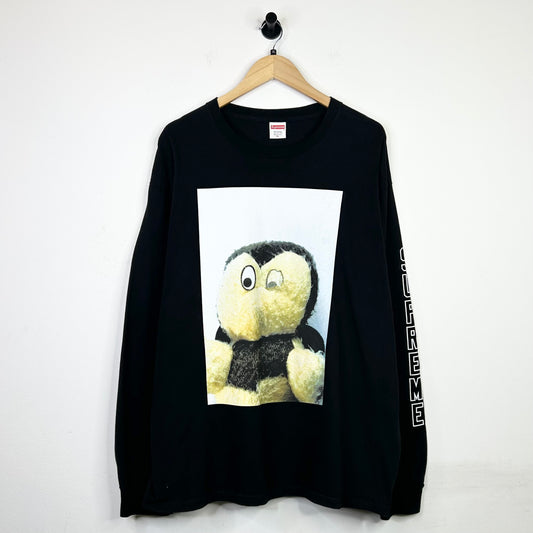 SUPREME MIKE KELLY AHH YOUTH LONG SLEEVE TEE BLACK