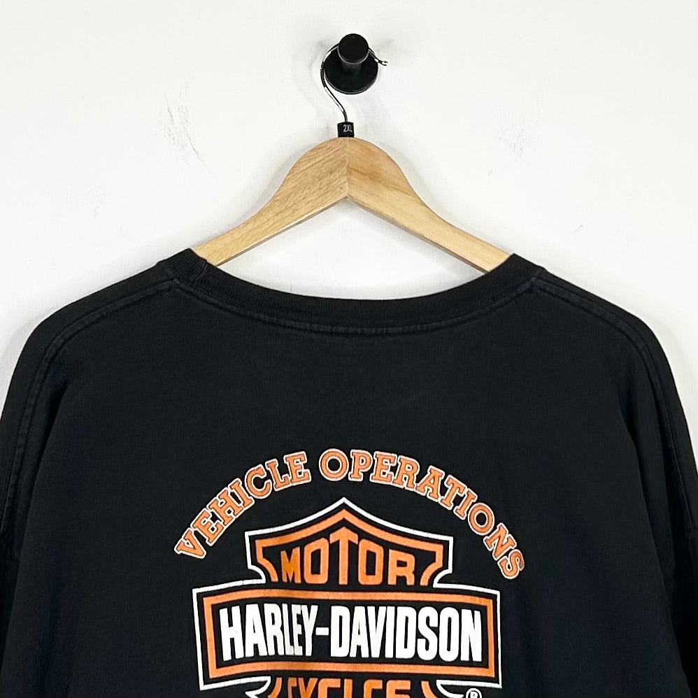 HARLEY DAVIDSON FACTORY TOUR FLAME LONGSLEEVE