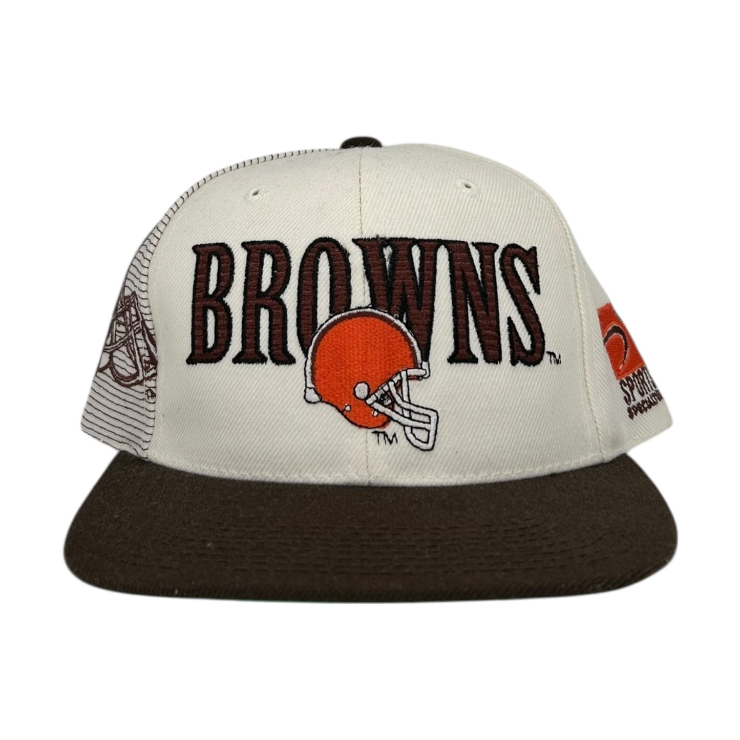 CLEAVELAND BROWNS CREAM SNAPBACK NWT