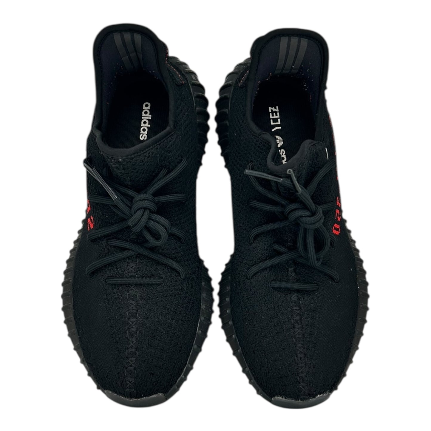 PREOWNED YEEZY 350 V2 BLACK RED