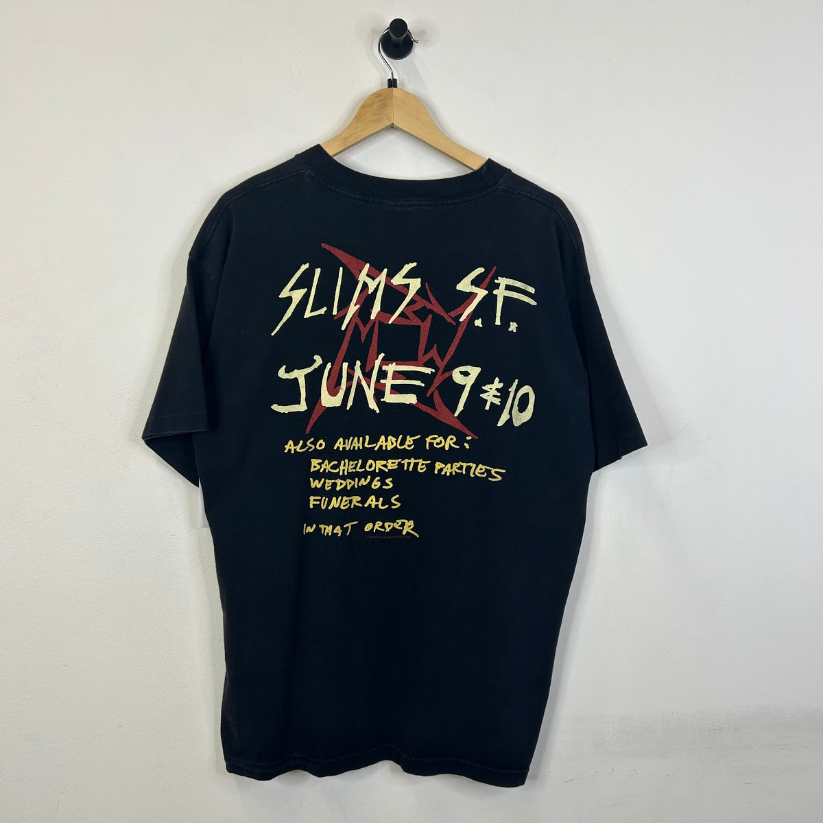 METALLICA METALLICLUB SLIM SLAM TEE
