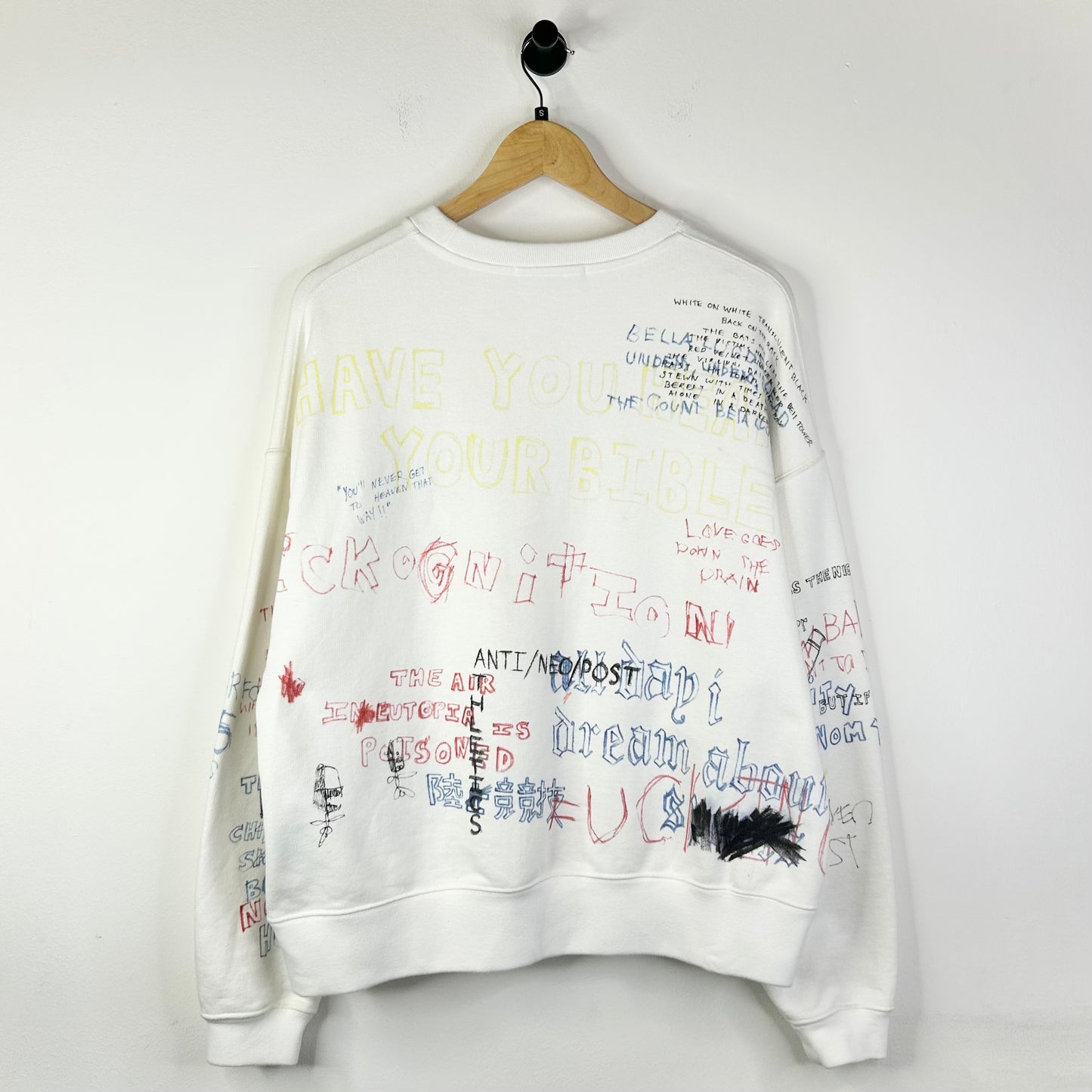 YEEZY SEASON 5 SCRIBBLE CREWNECK