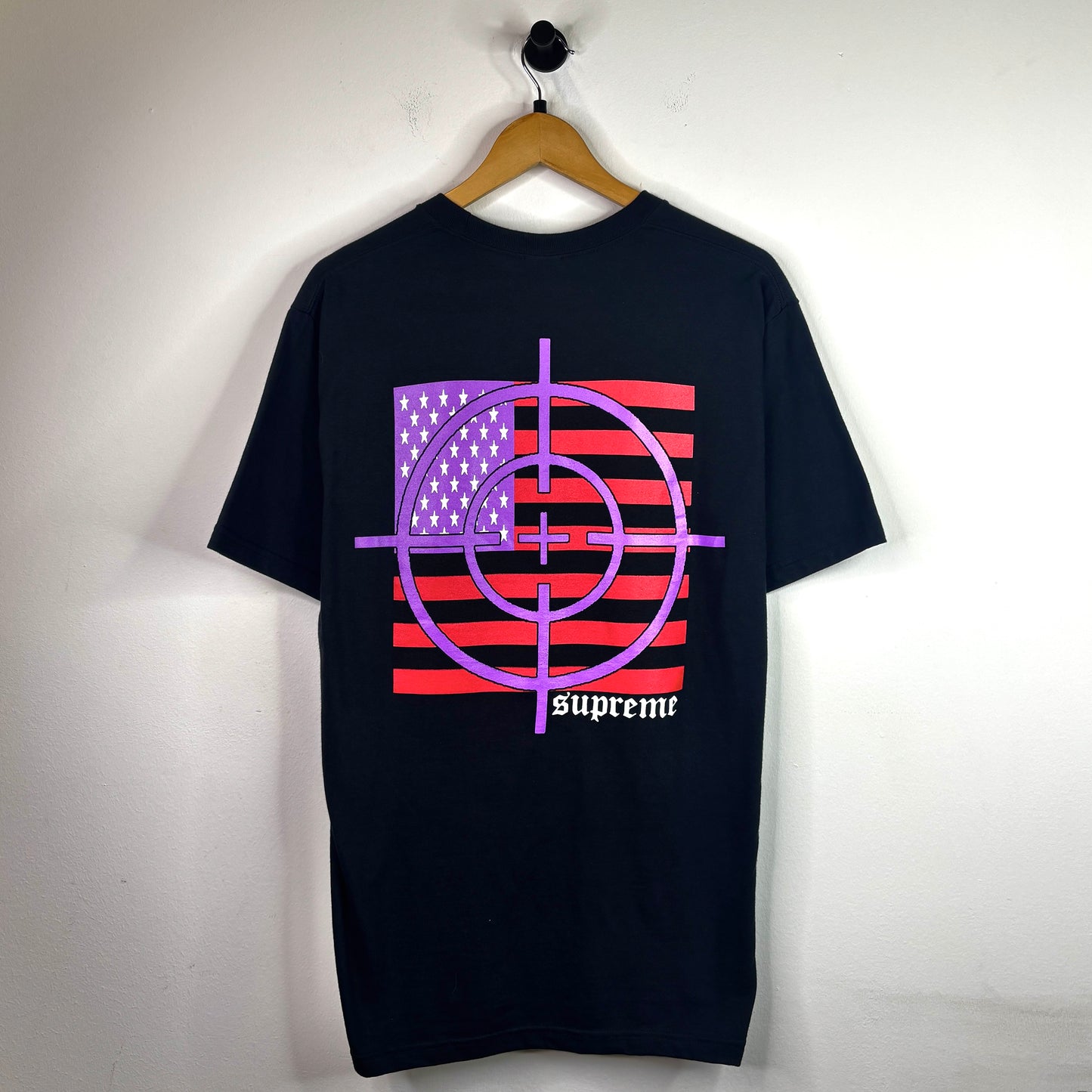 SUPREME TARGET TEE BLACK