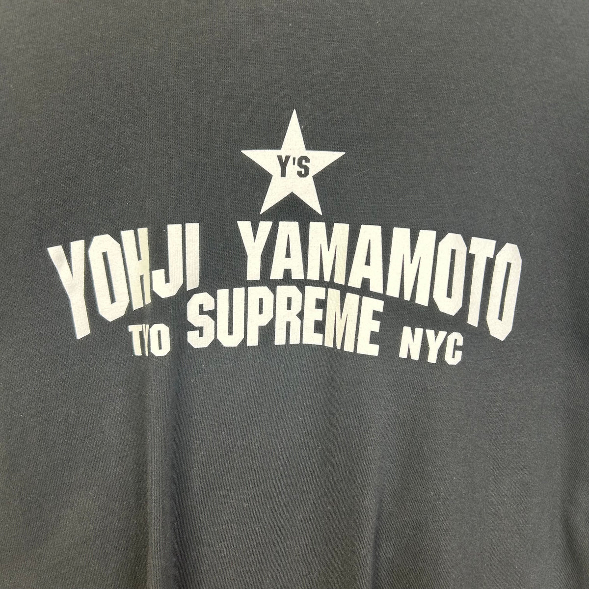 SUPREME x YOHJI YAMAMOTO STAR TEE