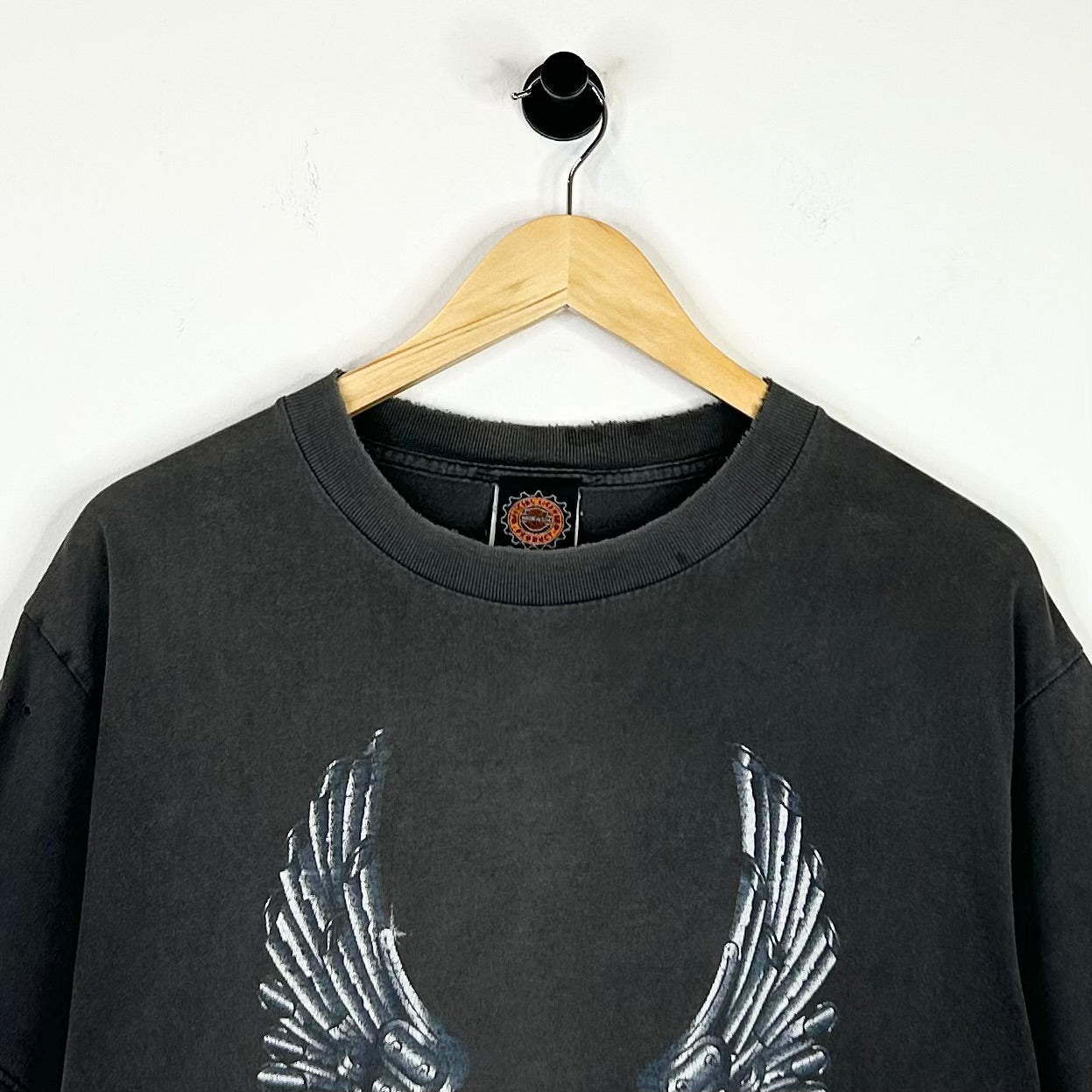 HARLEY DAVIDSON CHROME WINGED ENGINE TEE