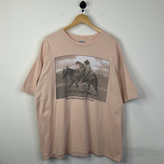 DESIGNATED DRIVER PINK TEE