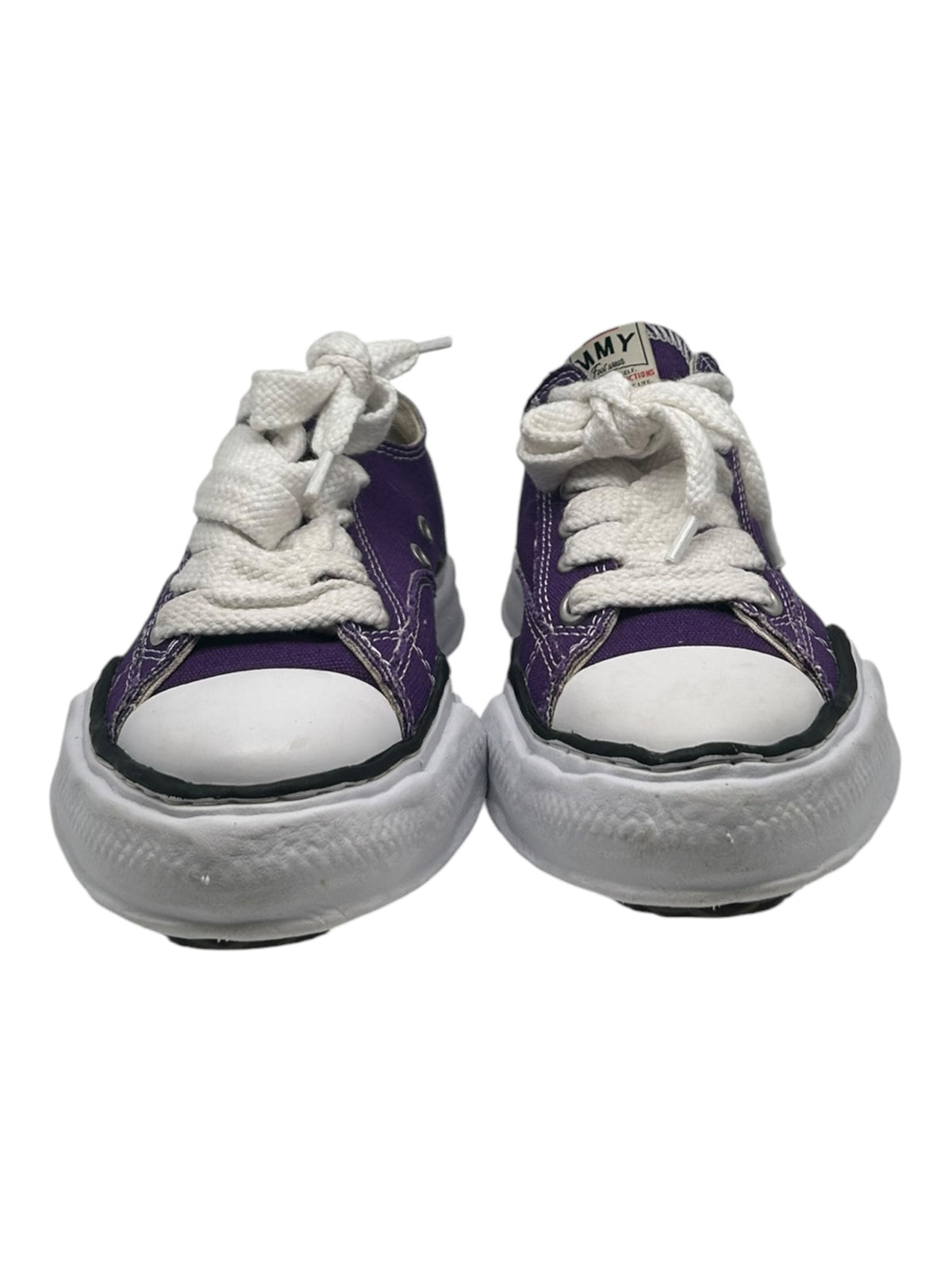 PREOWNED MAISON MIHARA YASUHIRO PETERSON OG SOLE CANVAS PURPLE
