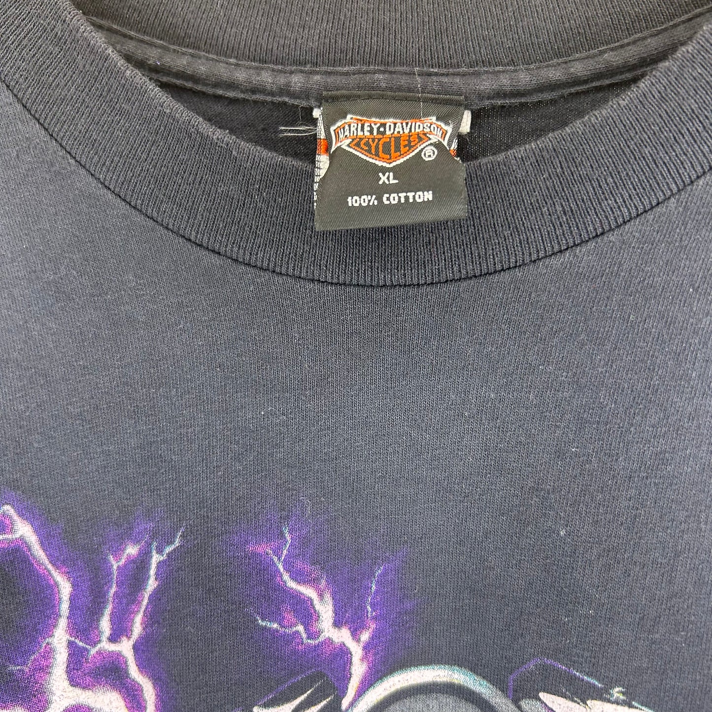 1995 HARLEY DAVIDSON EVOLOUTION REVOLUTION LIGHTNING TEE