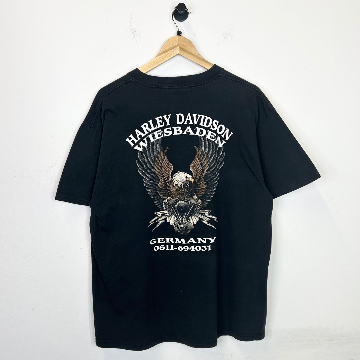 BISON SKULL 3D EMBLEM TEE