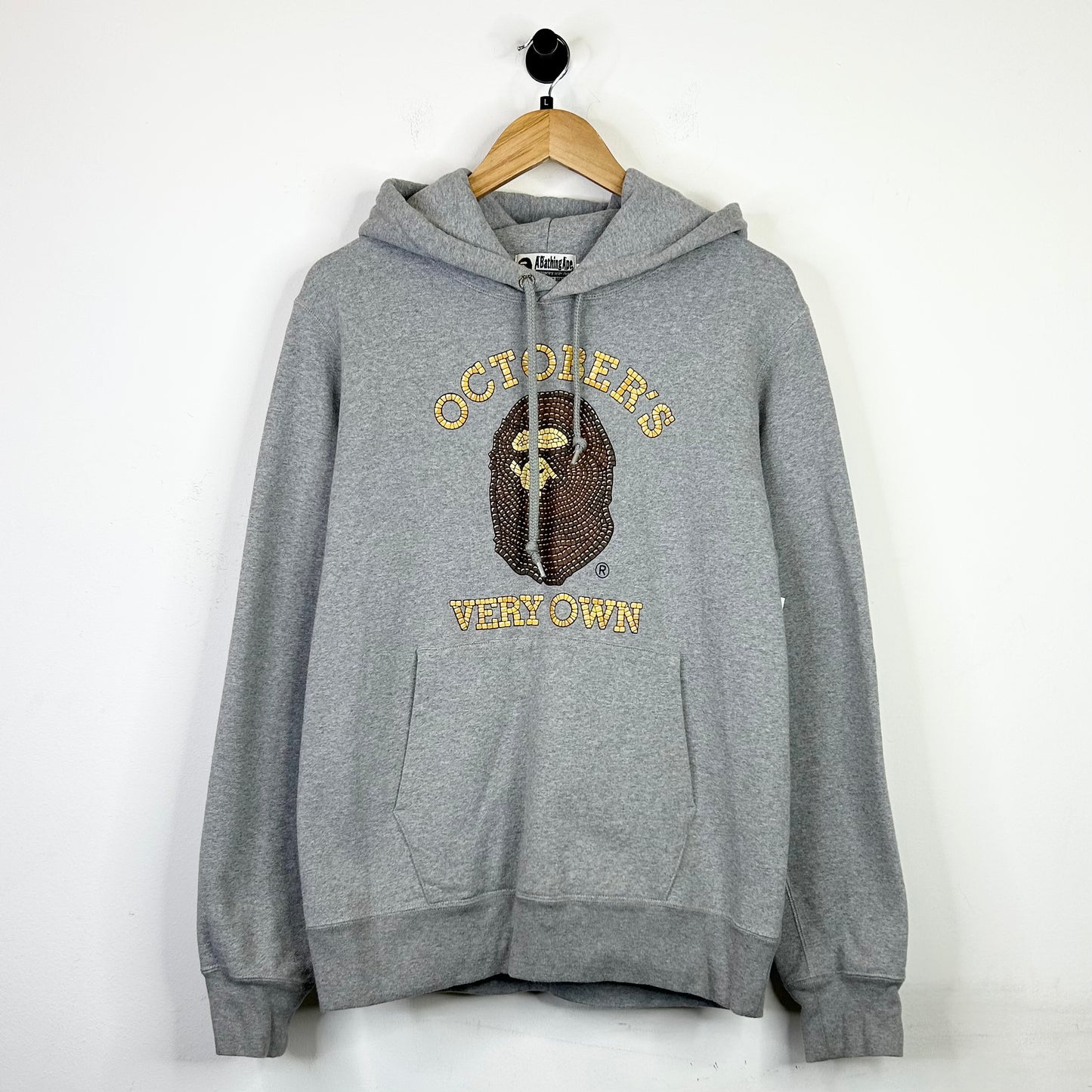 BAPE OVO GREY HOODIE