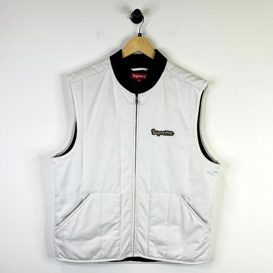 SUPREME GONZ SHOP VEST WHITE