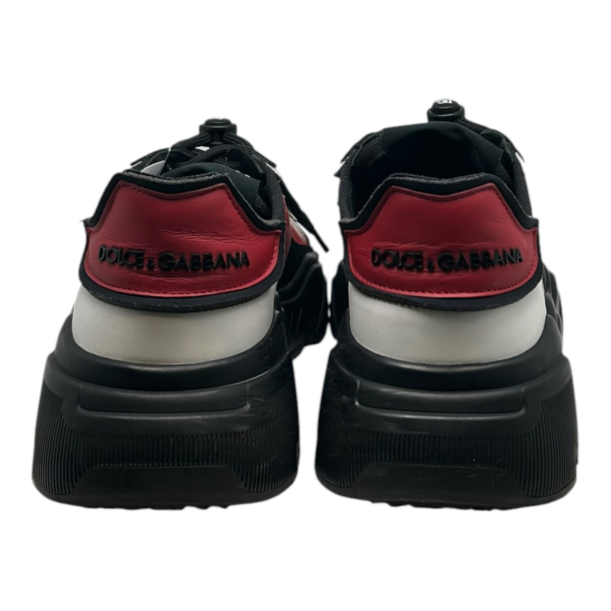 PREOWNED DOLCE & GABBANA DAYMASTER BLACK RED
