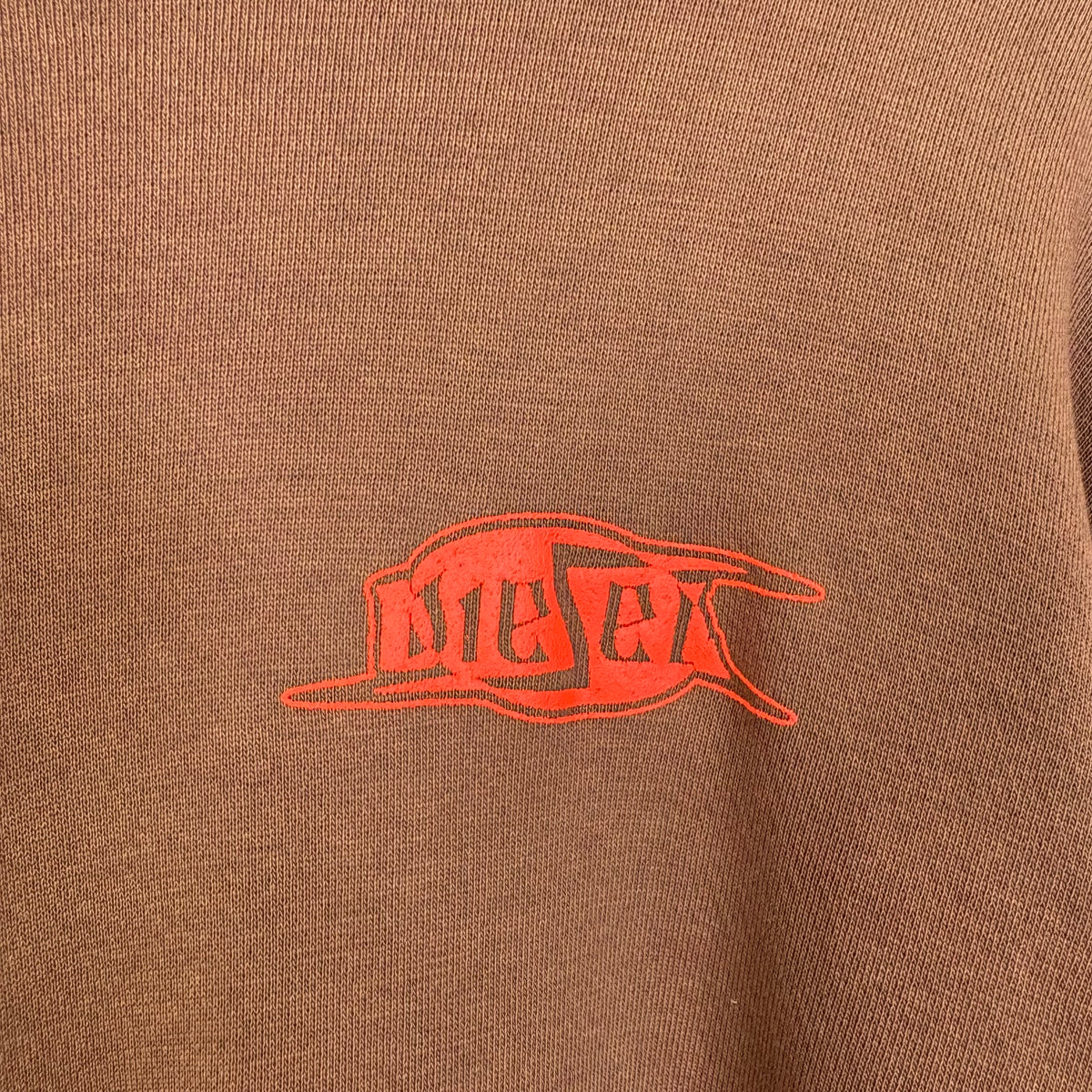 DIESEL S-BOXT HOODIE BROWN