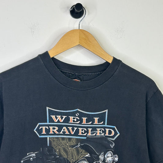 WELL TRAVELED HARLEY DAVIDSON TEE