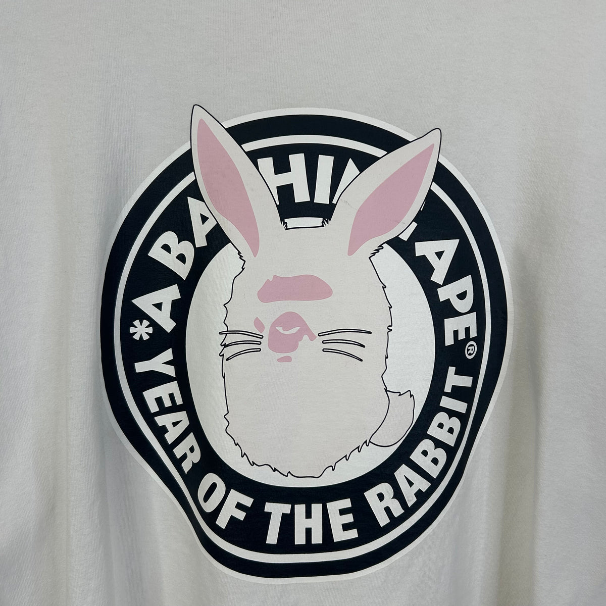 PC BAPE YEAR OF THE RABIT TEE XXL
